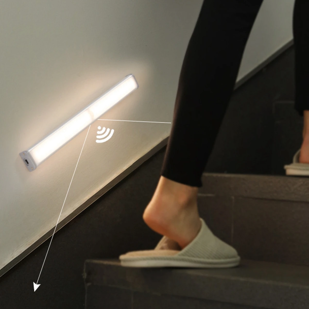 Mágico Luz Nocturna LED Inalámbrica con Sensor