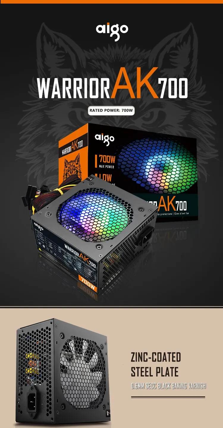 Nuevo Fuente De Alimentación Silenciosa Para Pc