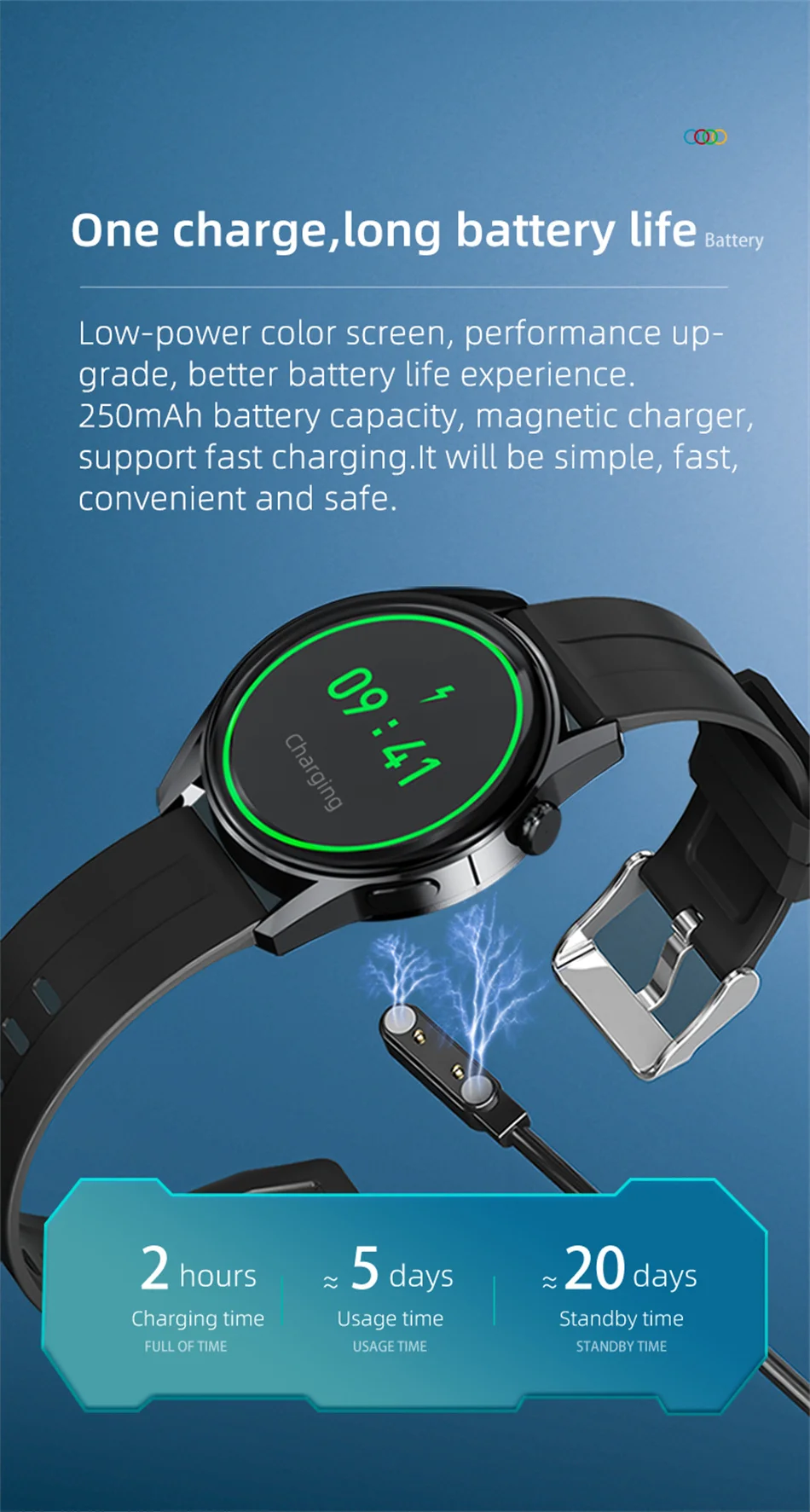 Fenomenal Reloj Inteligente Con Gps Integrado Para Hombre