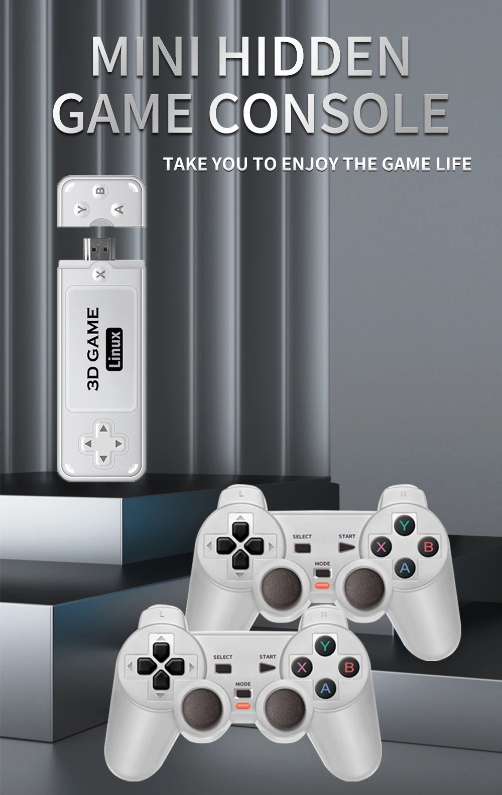 Consola de Juegos Clásicos con Alta Calidad