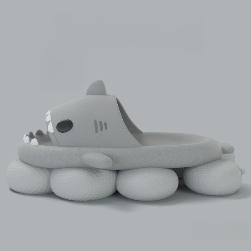 Nuevo Zapatillas Unisex De Estilo Tiburón Para El Verano