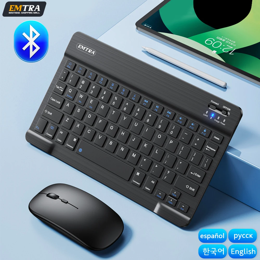 Fenomenal Teclado Inalámbrico Bluetooth para Tabletas