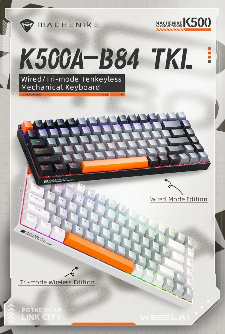Cautivador Teclado Mecánico Machenike De Alta Calidad