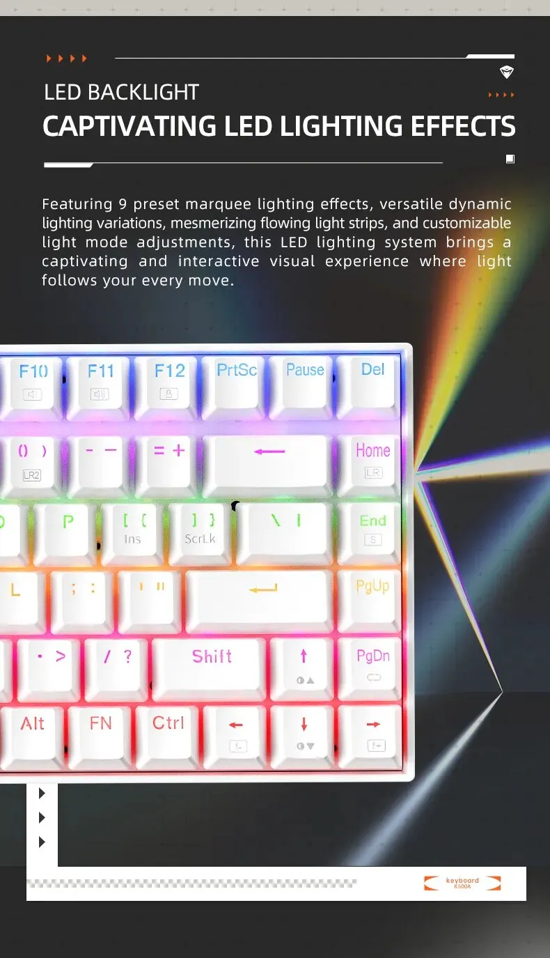 Cautivador Teclado Mecánico Machenike De Alta Calidad
