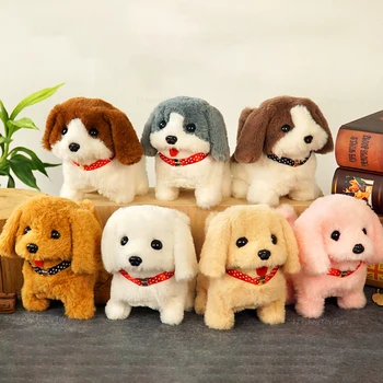 Juguete de peluche electrónico de simulación para perro