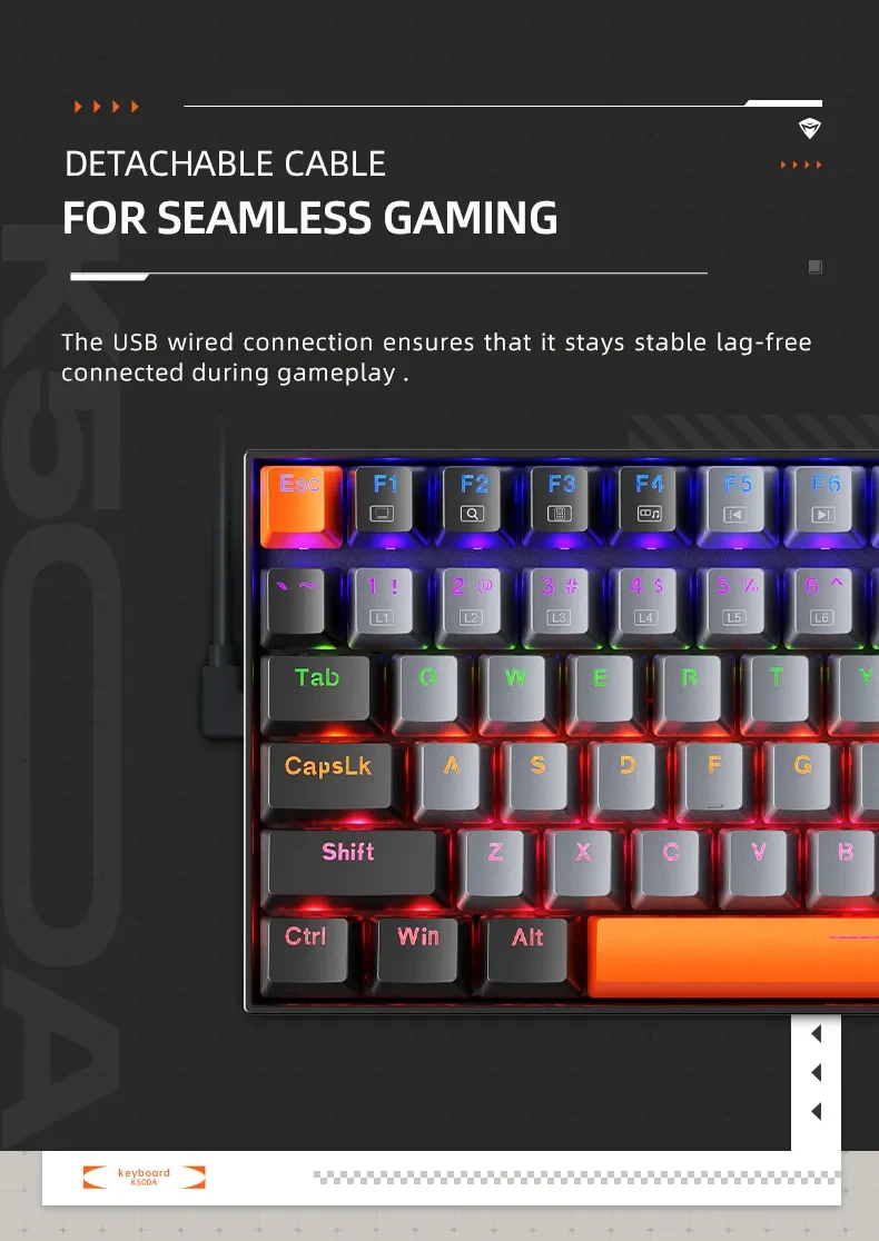 Cautivador Teclado Mecánico Machenike De Alta Calidad