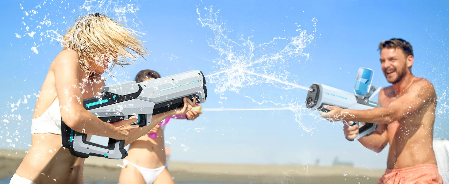 Pistola De Agua Eléctrica Un Juguete Innovador Y Asombroso