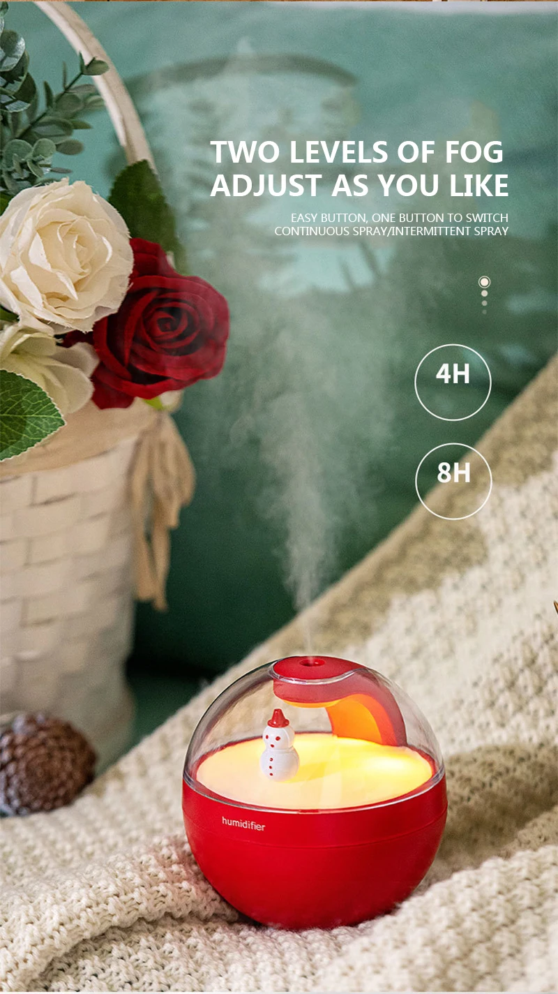 Mini humidificador Abs de reposición de agua: ¡Un auténtico oasis de frescura!