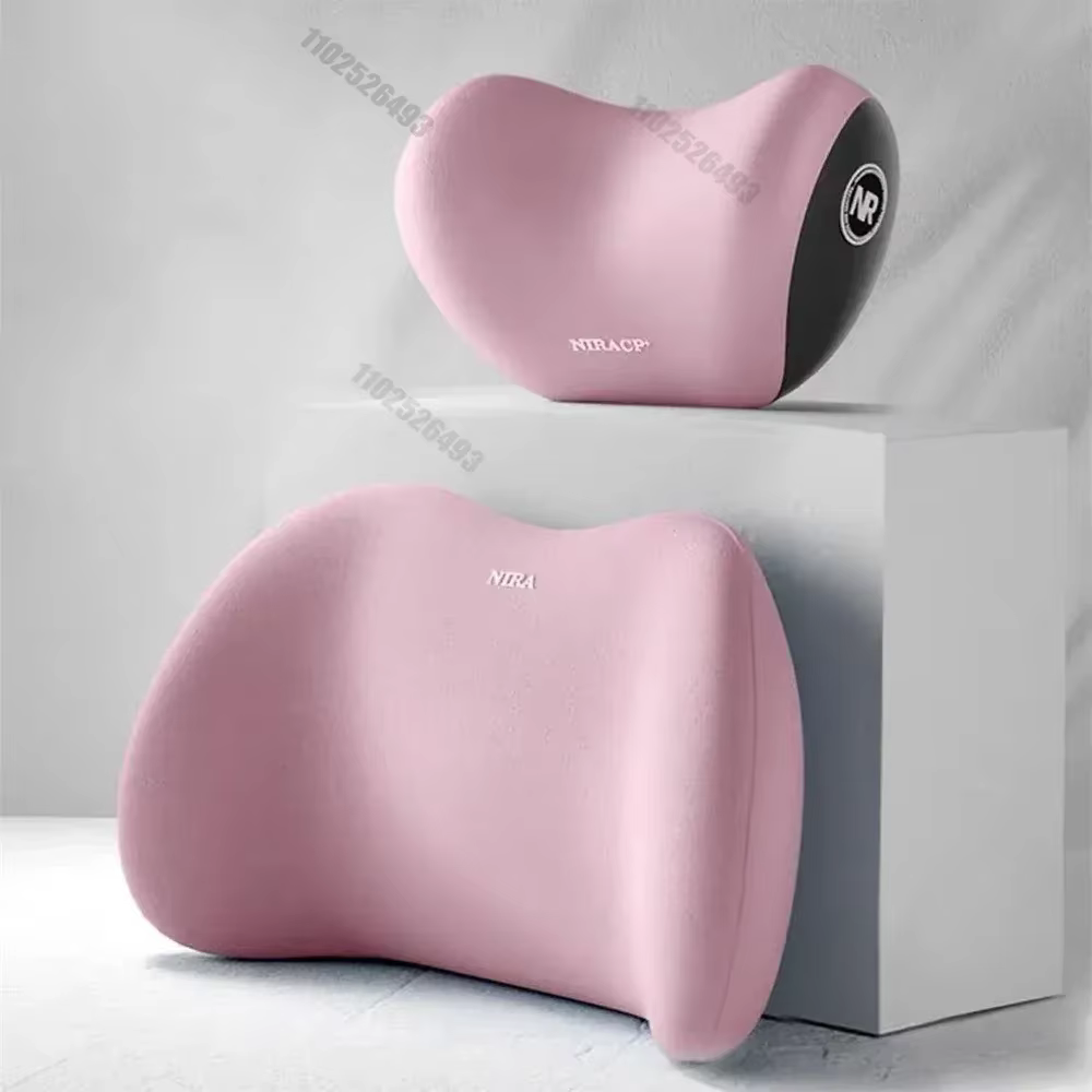 Soporte Lumbar y Reposacabezas Esencial para Carro