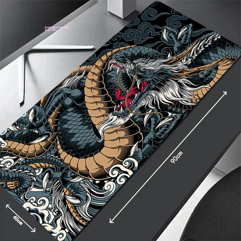 Nuevo Alfombrilla Gamer Premium En Blanco Y Negro