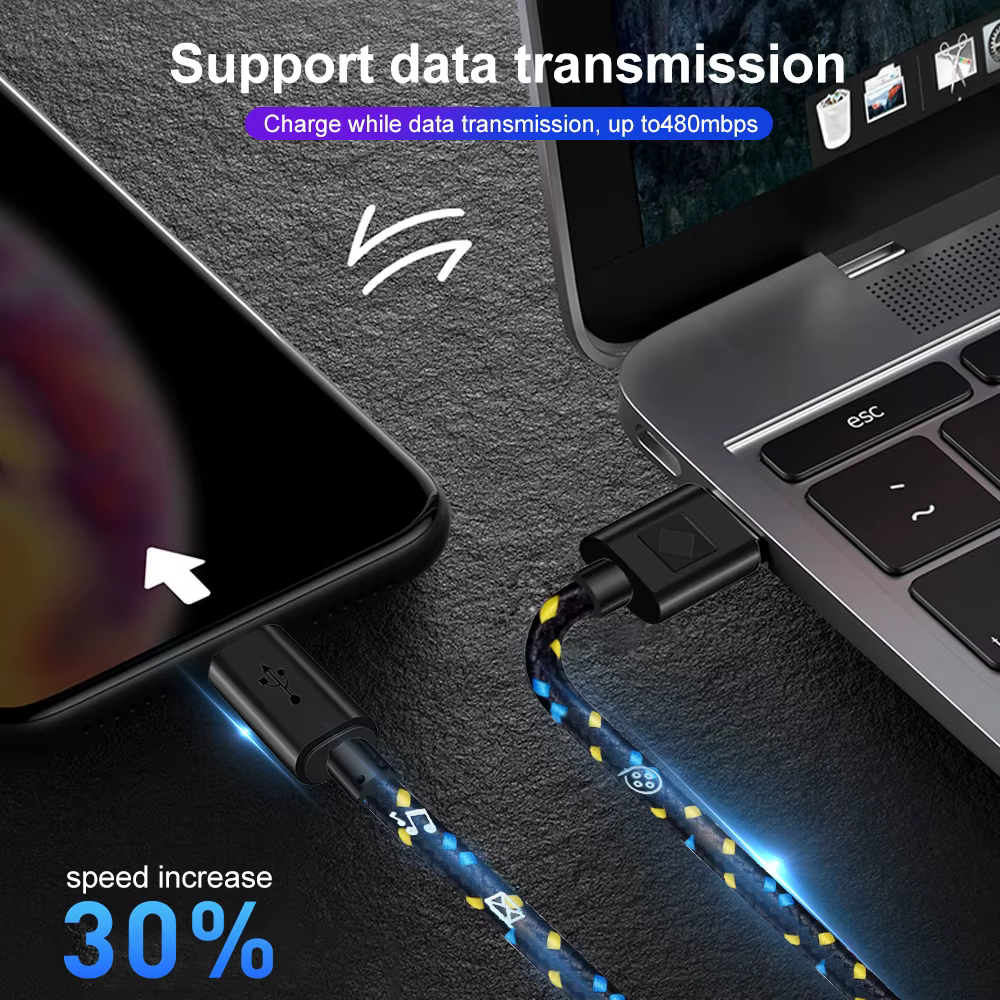 Cable USB tipo C: Carga rápida con calidad y eficaz