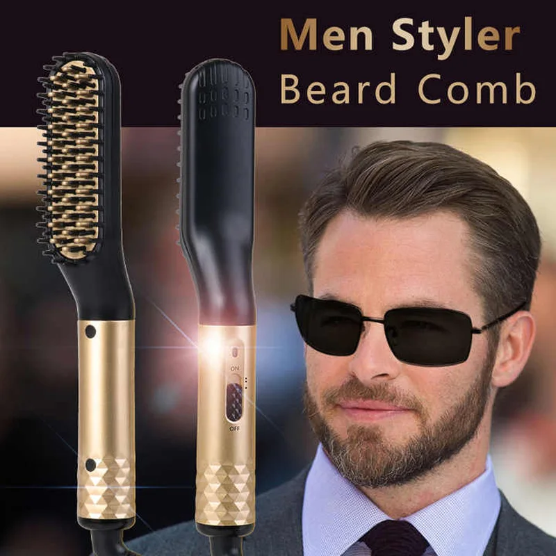 Peine Eléctrico Majestuoso: Cuidado Capilar Masculino