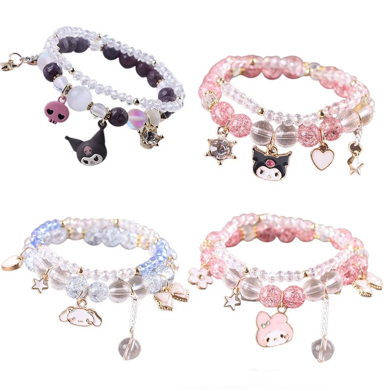 Pulsera de Anime Sanrio Kuromi My Melody