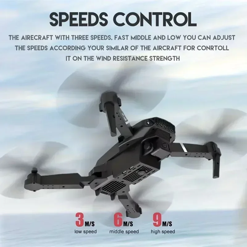 Dron Profesional Con Cámara Dual Hd Esencial En El Trabajo