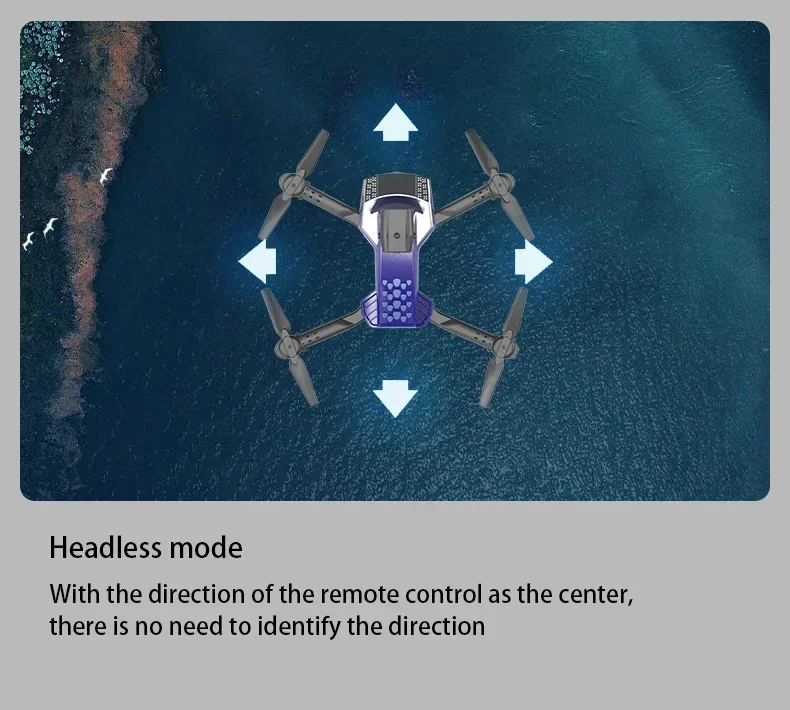 Dron Profesional H3 8K Fascinante Con Cámara Con Grabación