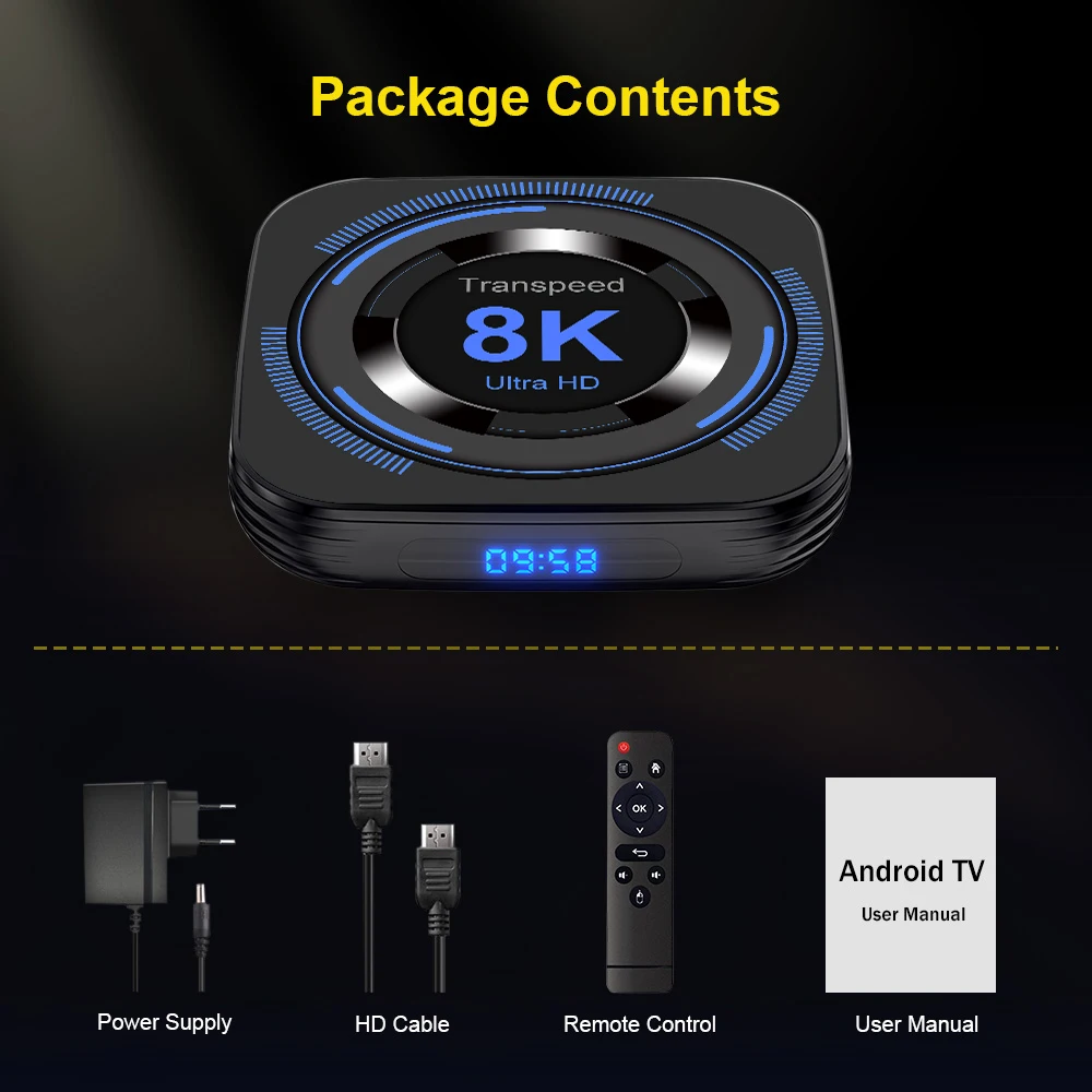 Dispositivo de TV Inteligente con Android