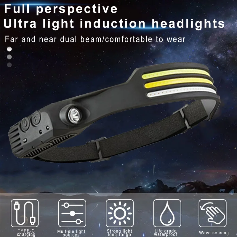 Iluminación eficaz con Faro de inducción Sensor LED