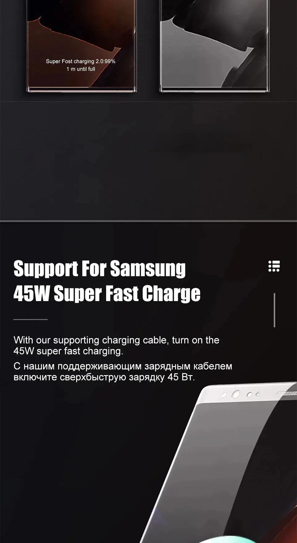 Nuevo Cargador Super Rápido de Celulares y Laptops