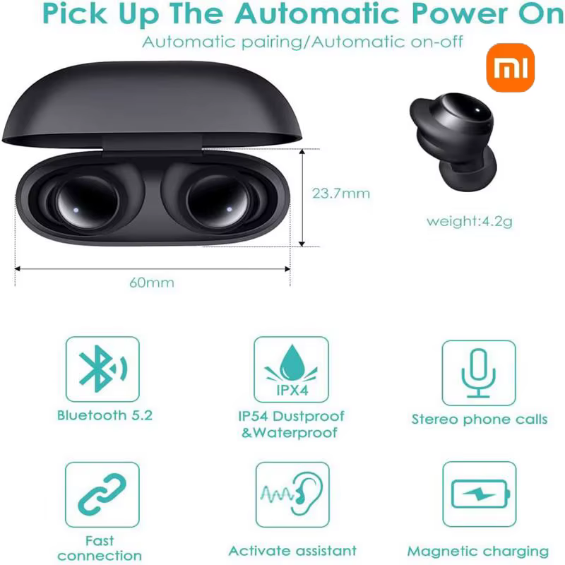Auriculares Inalámbricos Redmi Sonido Superior Estable