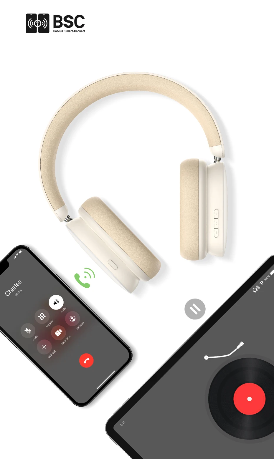 Audífono Inalámbrico De Bluetooth De Alta Calidad