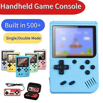 Consola de juegos retro arcade clásica más de 500 personas