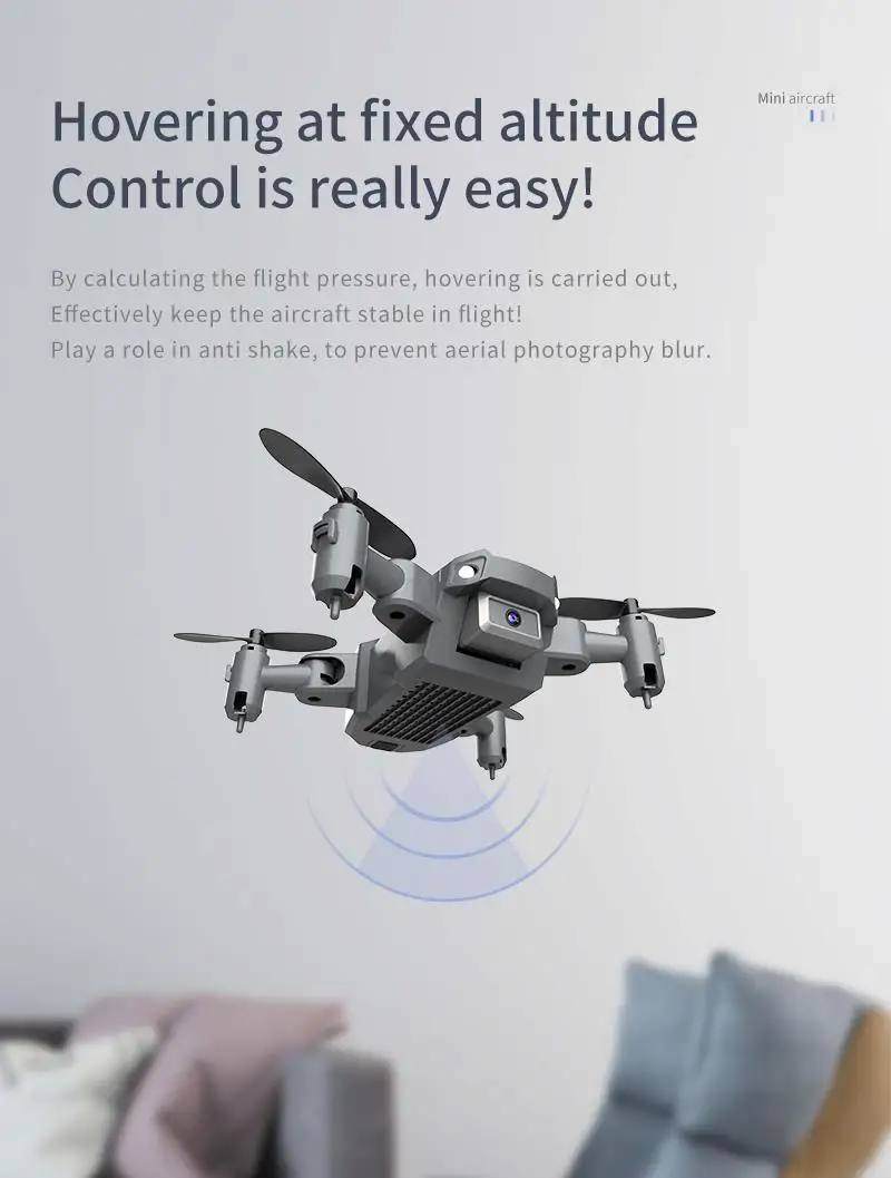 Nuevo Mini dron 4K HD GPS Fotografía y Grabación de Video