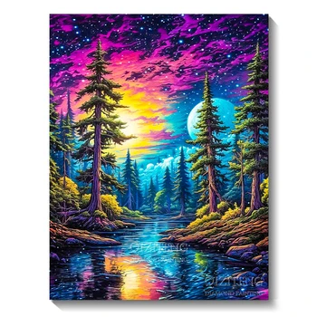 Pintura artística de diamante 5D