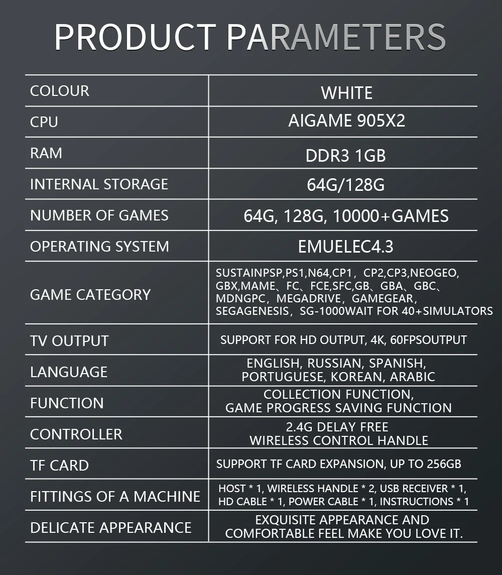Consola de Juegos Clásicos con Alta Calidad