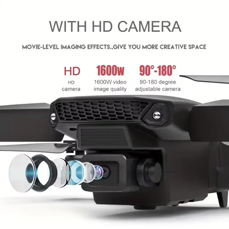 Dron Profesional Con Cámara Dual Hd Esencial En El Trabajo