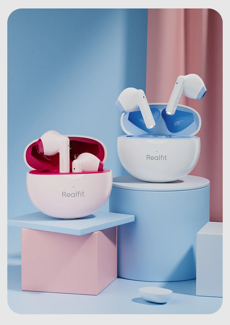 Auriculares Inalámbricos Realfit Sonido Superior Y Conexión