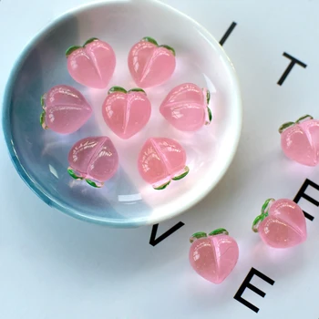 Kit de dijes de limo de melocotón Kawaii