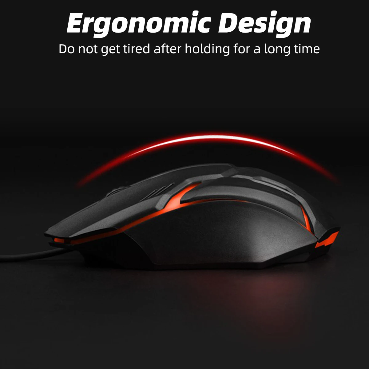 Nuevo Mouse Gamer Óptico Con Cable De Alta Velocidad