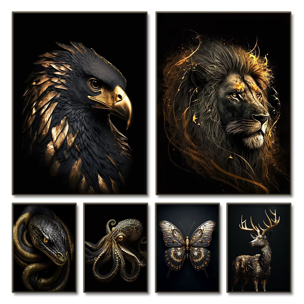 El Óleo de Águila y León Dorado una obra fascinante