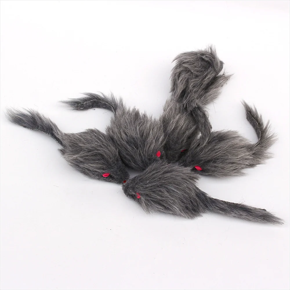 Fabuloso Ratón de Felpa Suave Falso para Gatos