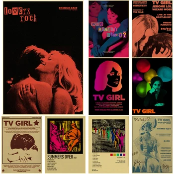 Pósteres de TV para chica: Vintage de Rock