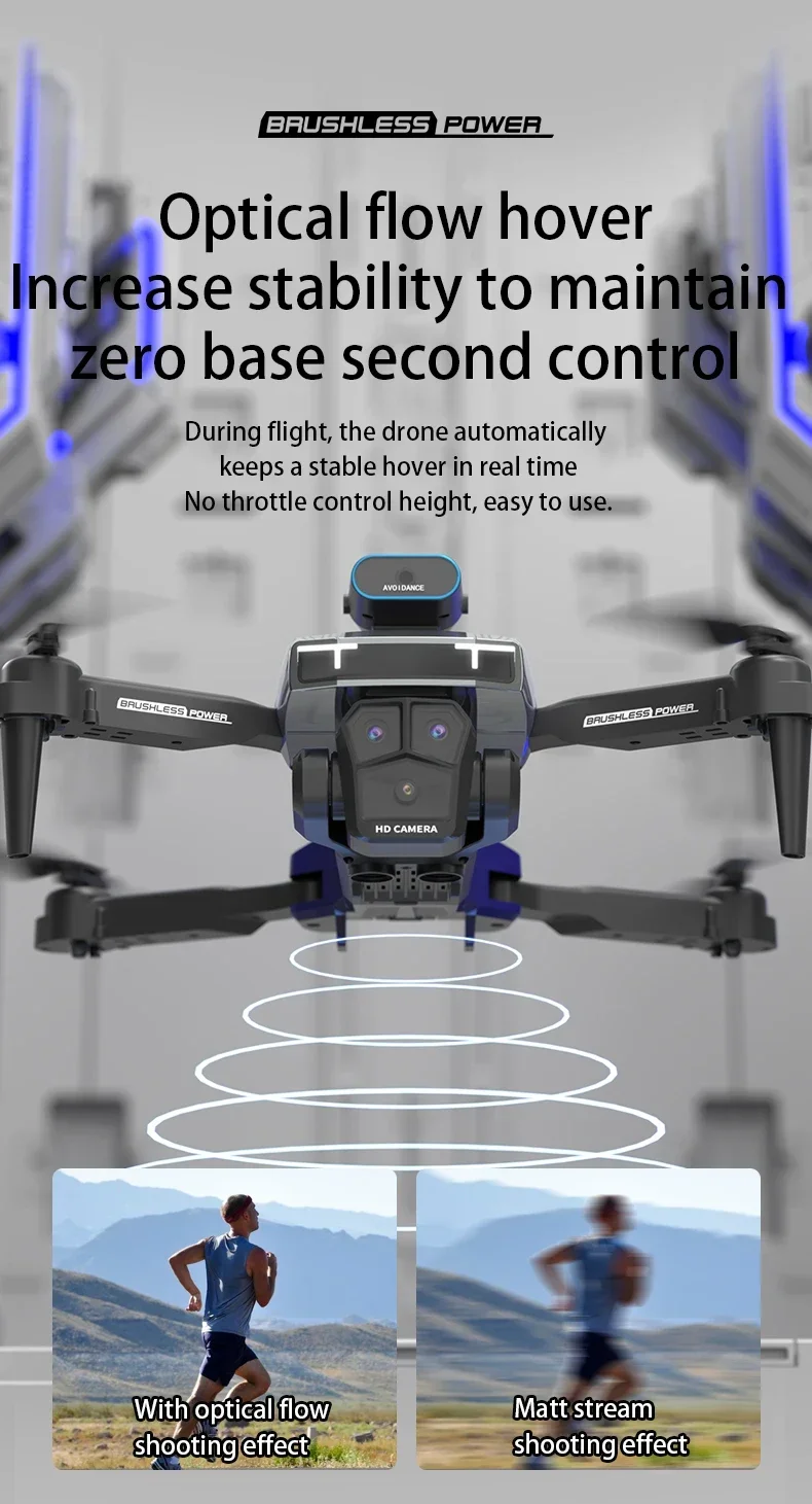 Dron Profesional H3 8K Fascinante Con Cámara Con Grabación