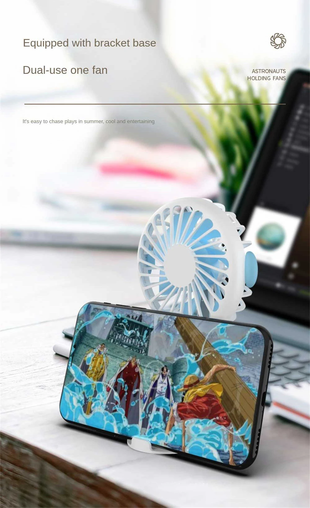 Innovador Mini ventilador pequeño USB astronauta