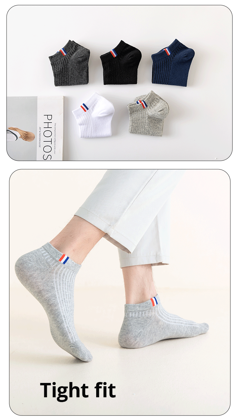 Pack de 5 Pares de Calcetines Finos de Lujo y Calidad