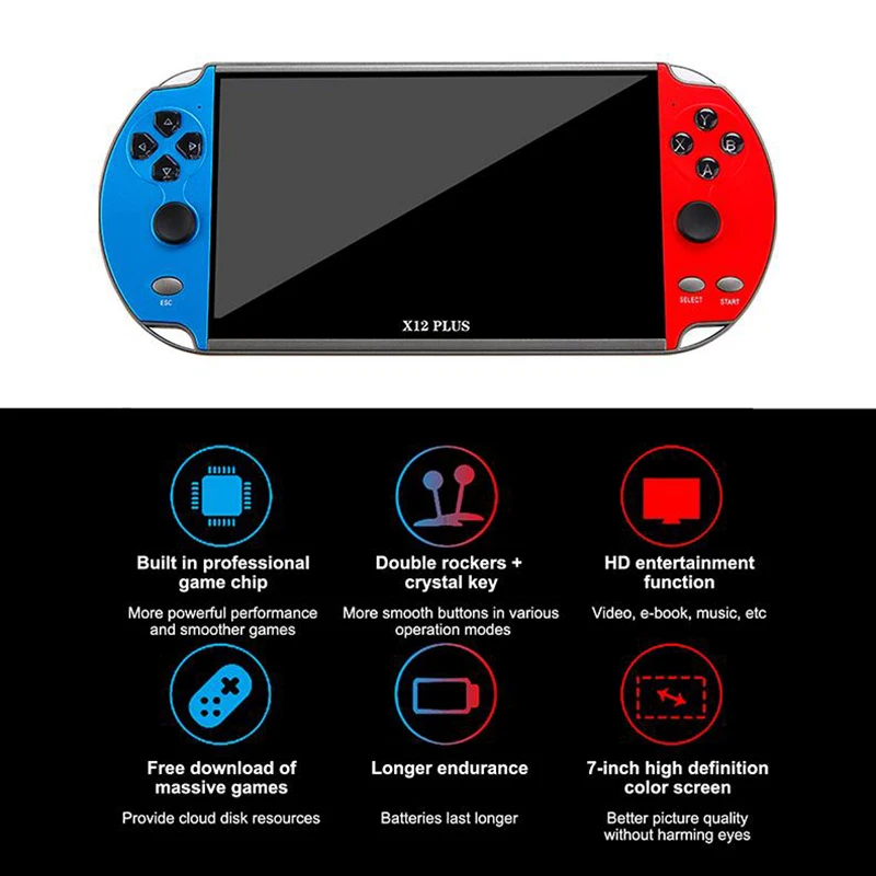 Consola de Juegos Portátil de Alta Calidad Sin Límites