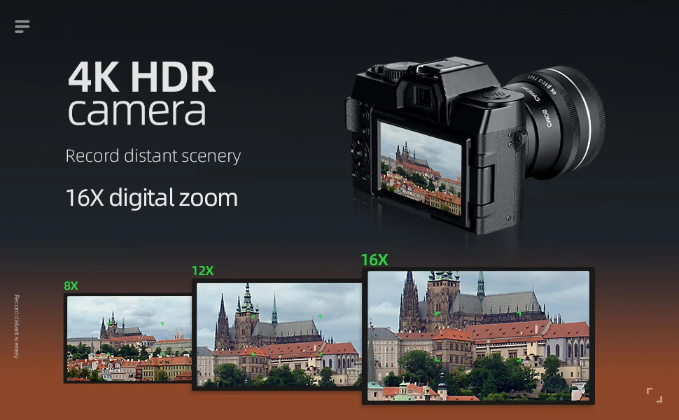 La Mejor Cámara Digital fascinante para Fotografías 4K