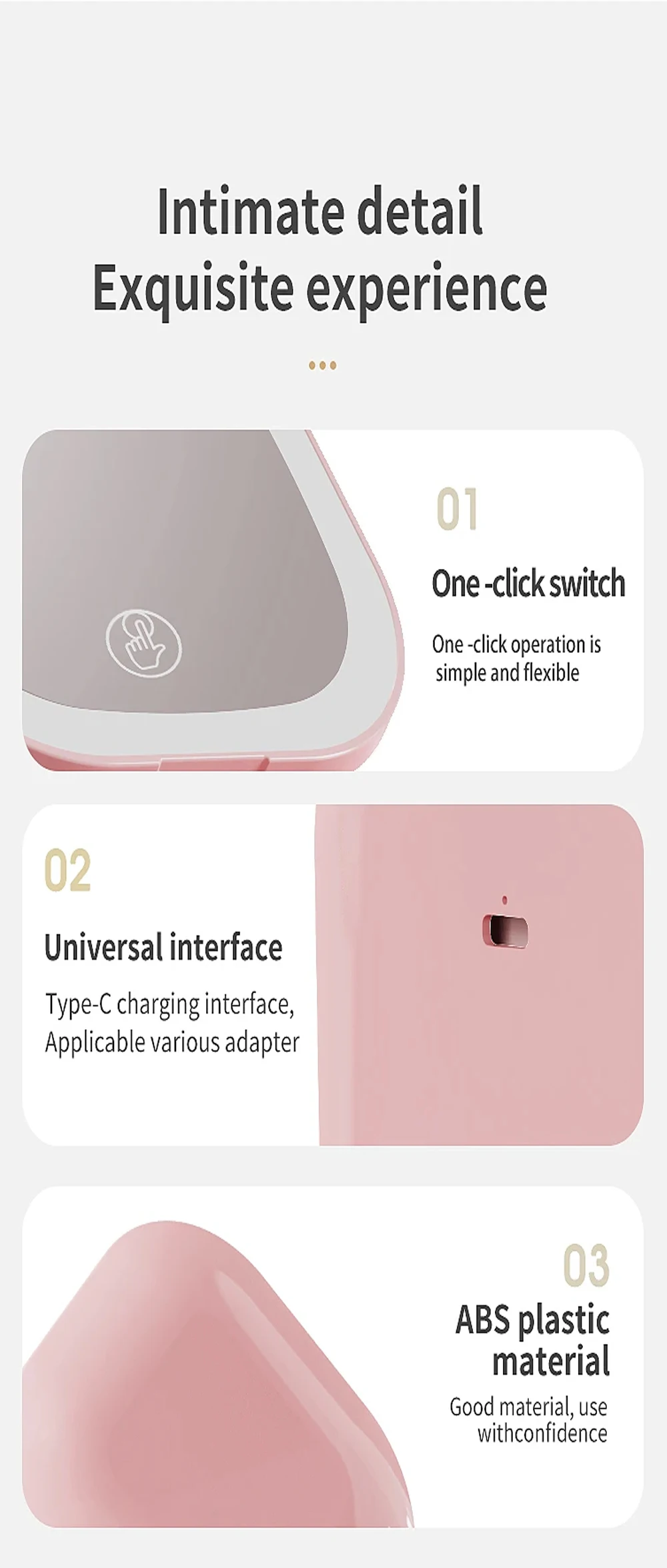 Espejo De Maquillaje Con Luz Led Esencial Para Tu Rutina