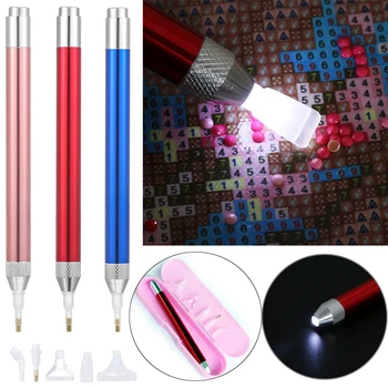 Juego de bolígrafos, herramienta de pintura de diamante 5D