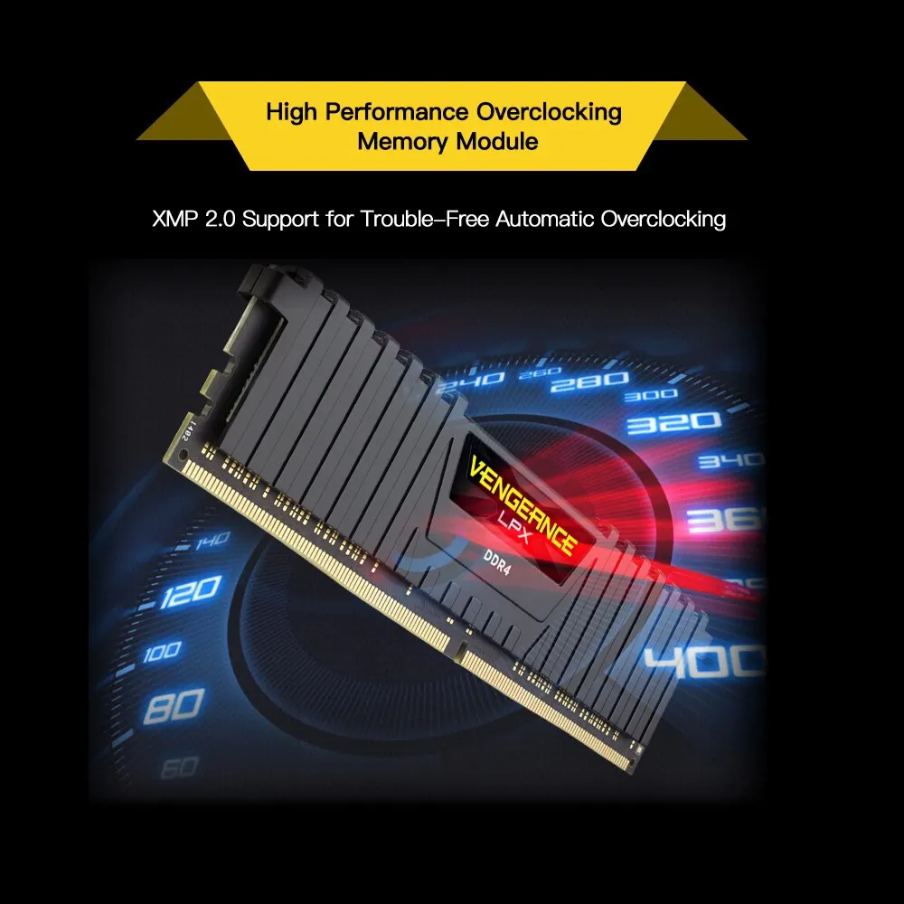 Brillante Memoria Ram Corsair De 4Gb Para Escritorio