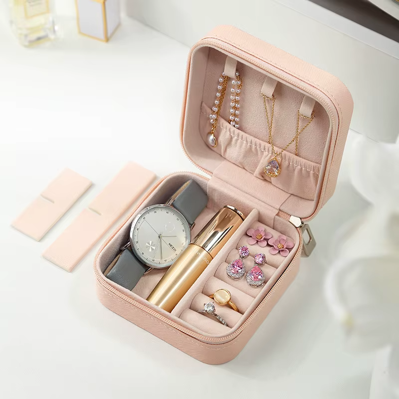 Eficaz Organizador de Joyas Portátil y Seguro