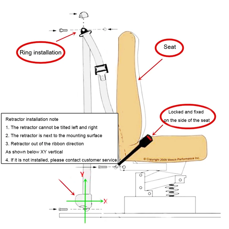 Cinturón De Seguridad Automático Para Coche