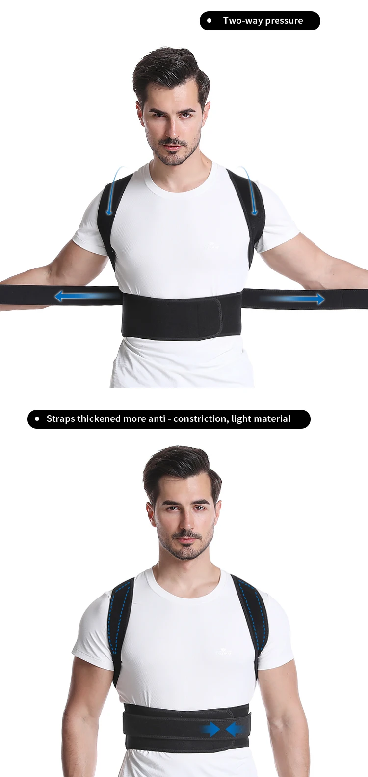 Genial Corrector De Postura De Columna Vertebral Unisex