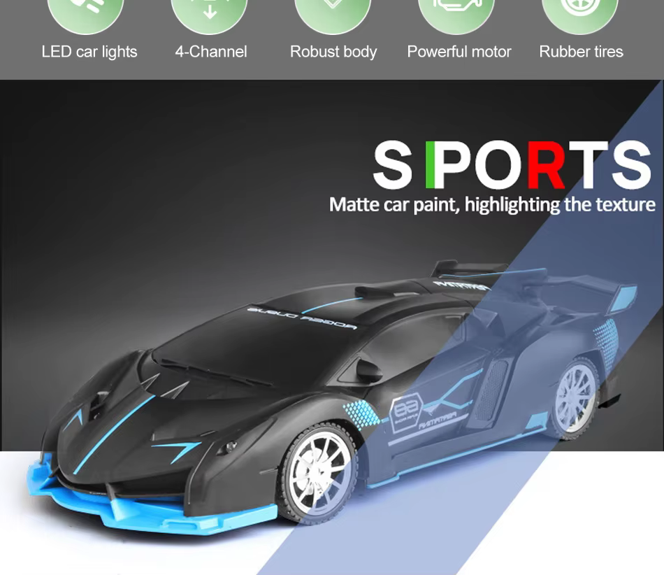 Coche Control Remoto para Niños y Niñas muy Innovador