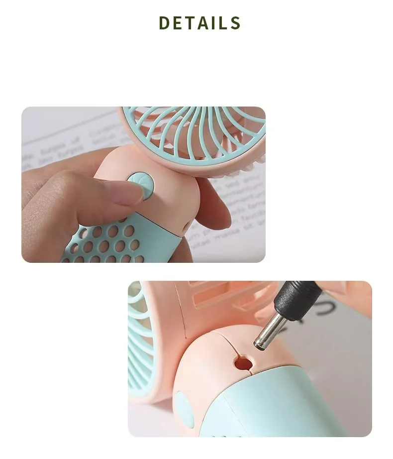Extraordinario Pequeño Ventilador USB Portátil de Mano