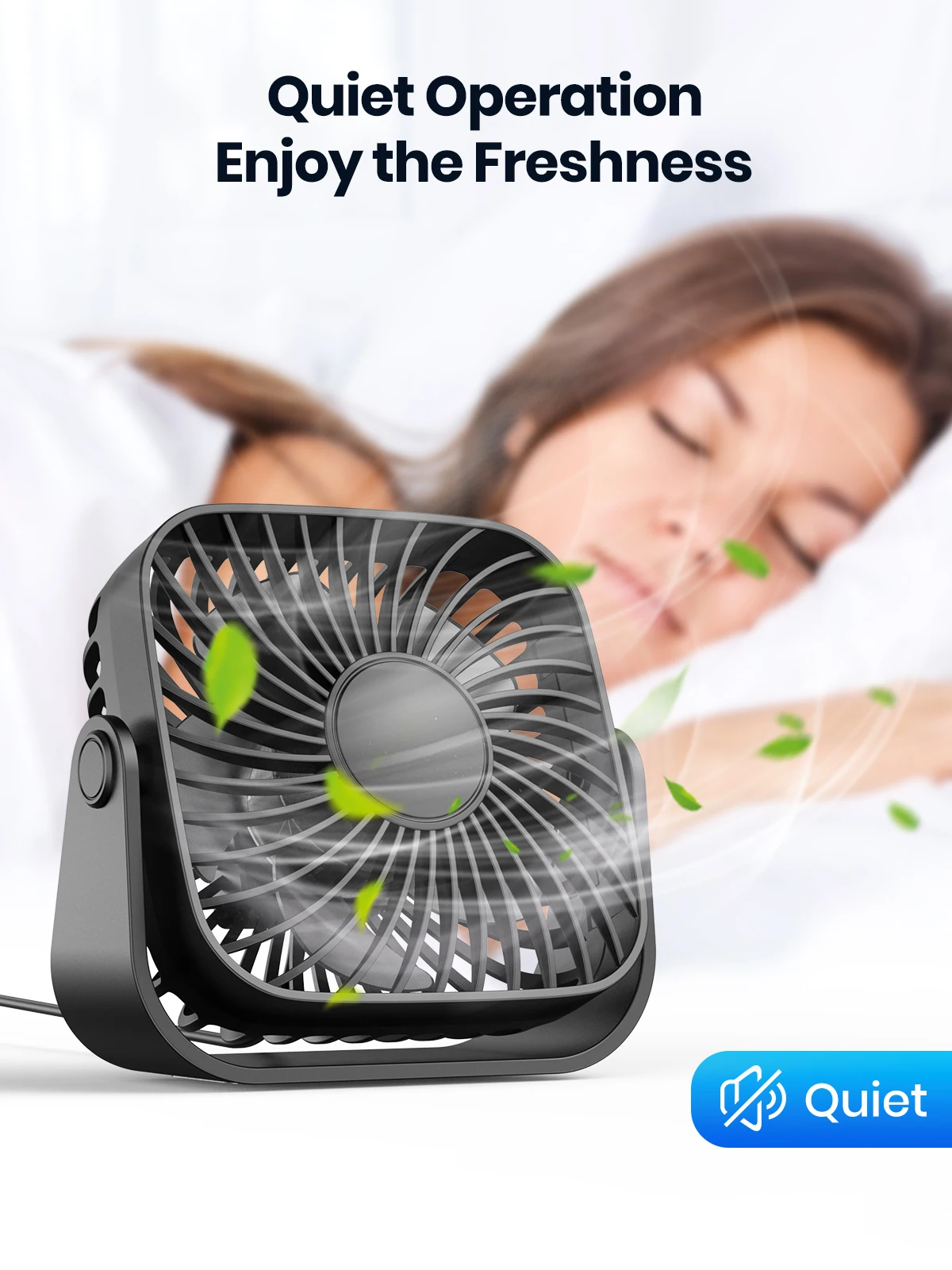 Ventilador Usb Portátil Práctico Y De Calidad Superior