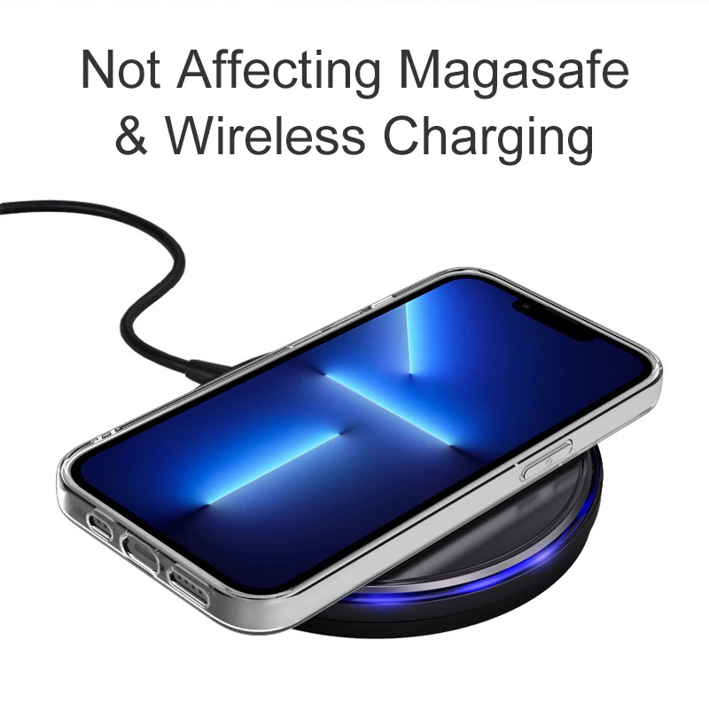 Funda de Silicona Transparente Ultra Resistente para iPhone